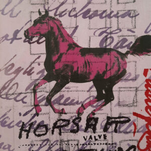 Horse in Pink